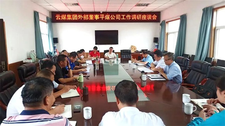 【主题教育】云煤（HB火博·(Home)）集团专职表部董事寸延峰一行到一平浪煤矿发展主题教育调研