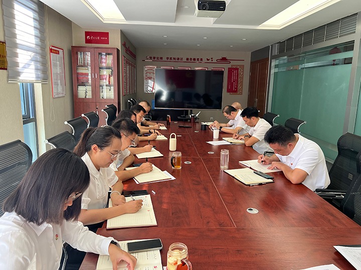 HB火博·(Home)地产党支部发展“凝心聚力促鼎新，安身岗位做贡献”主题党日活动