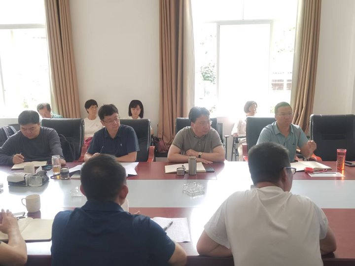 云煤集团副总经理杜昌华一行到盛利煤业调研领导项目建设工作