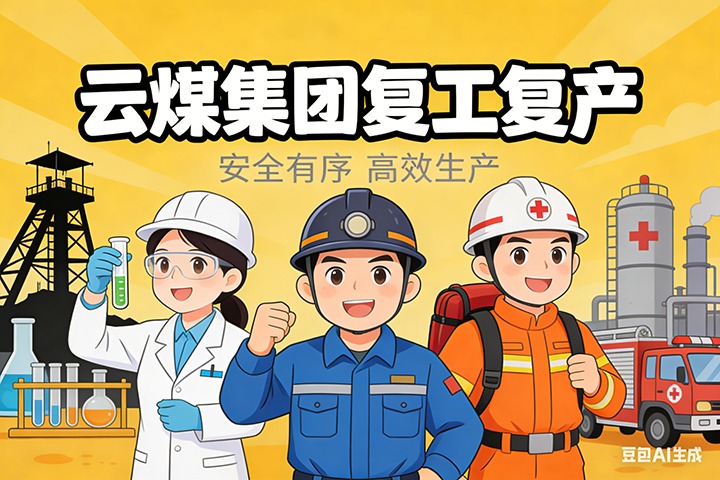 云煤集团全面有序推动复工复产啦！